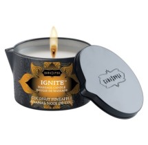 Kama Sutra Ignite Massage Candle-Coconut Pineapple 6oz